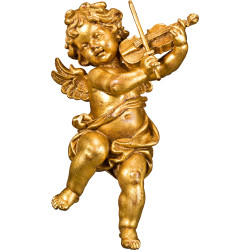 Ángel Bergland con violín